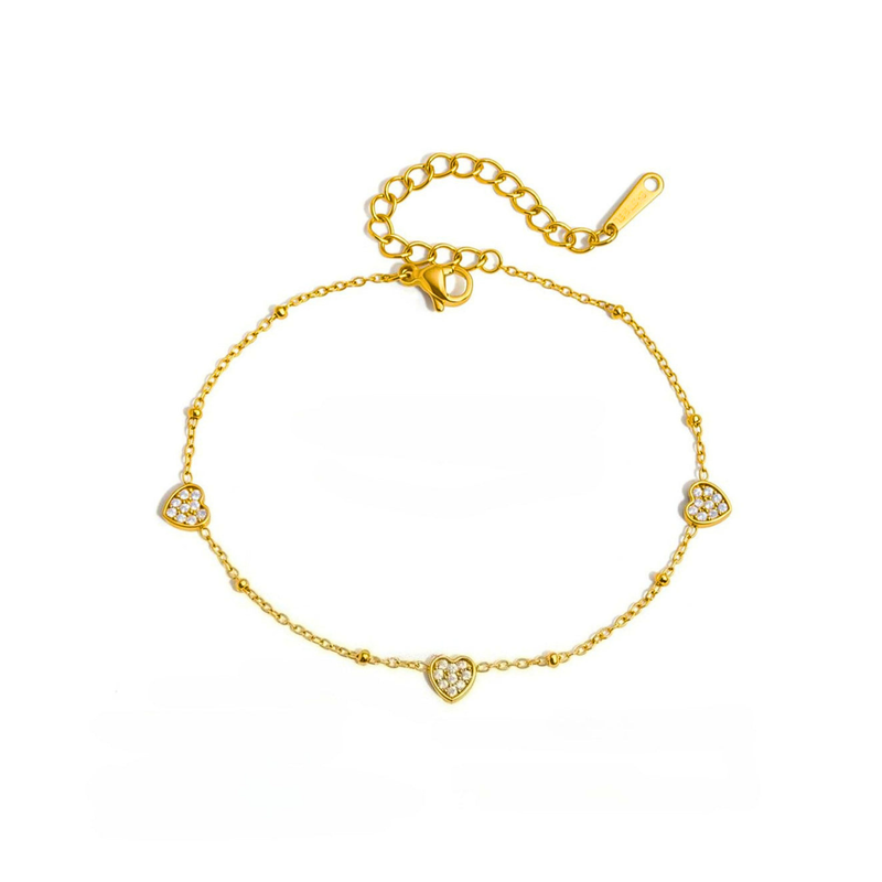 Colette Heart Bracelet