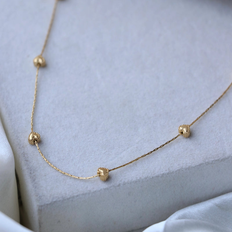 Blush Heart Necklace