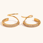 Twilight Twist Hoops