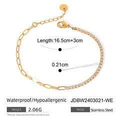 Link Tennis Bracelet