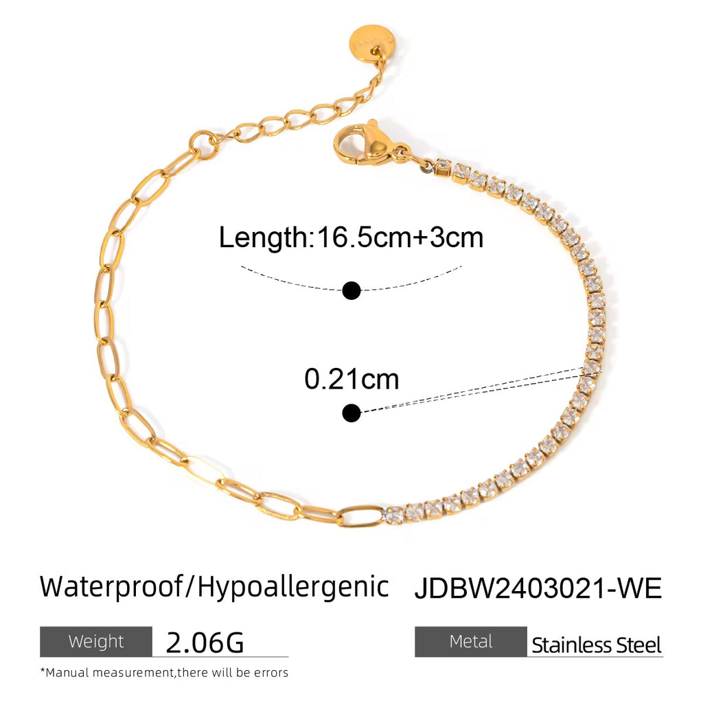 Link Tennis Bracelet