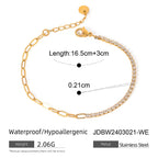 Link Tennis Bracelet