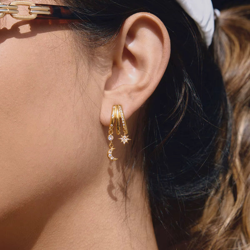 Stellar Drop Earrings