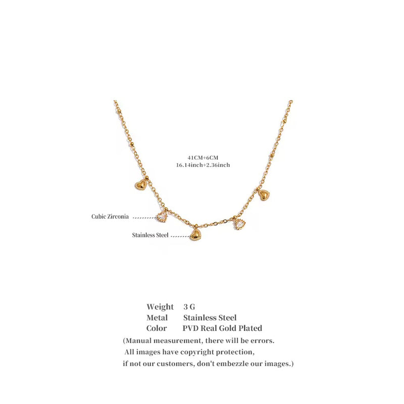 All My Hearts Necklace