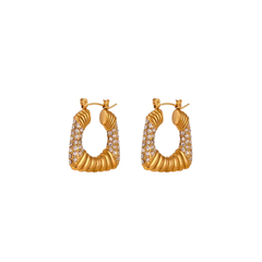 Golden Grace Hoops