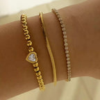 Heart-Bead Bracelet