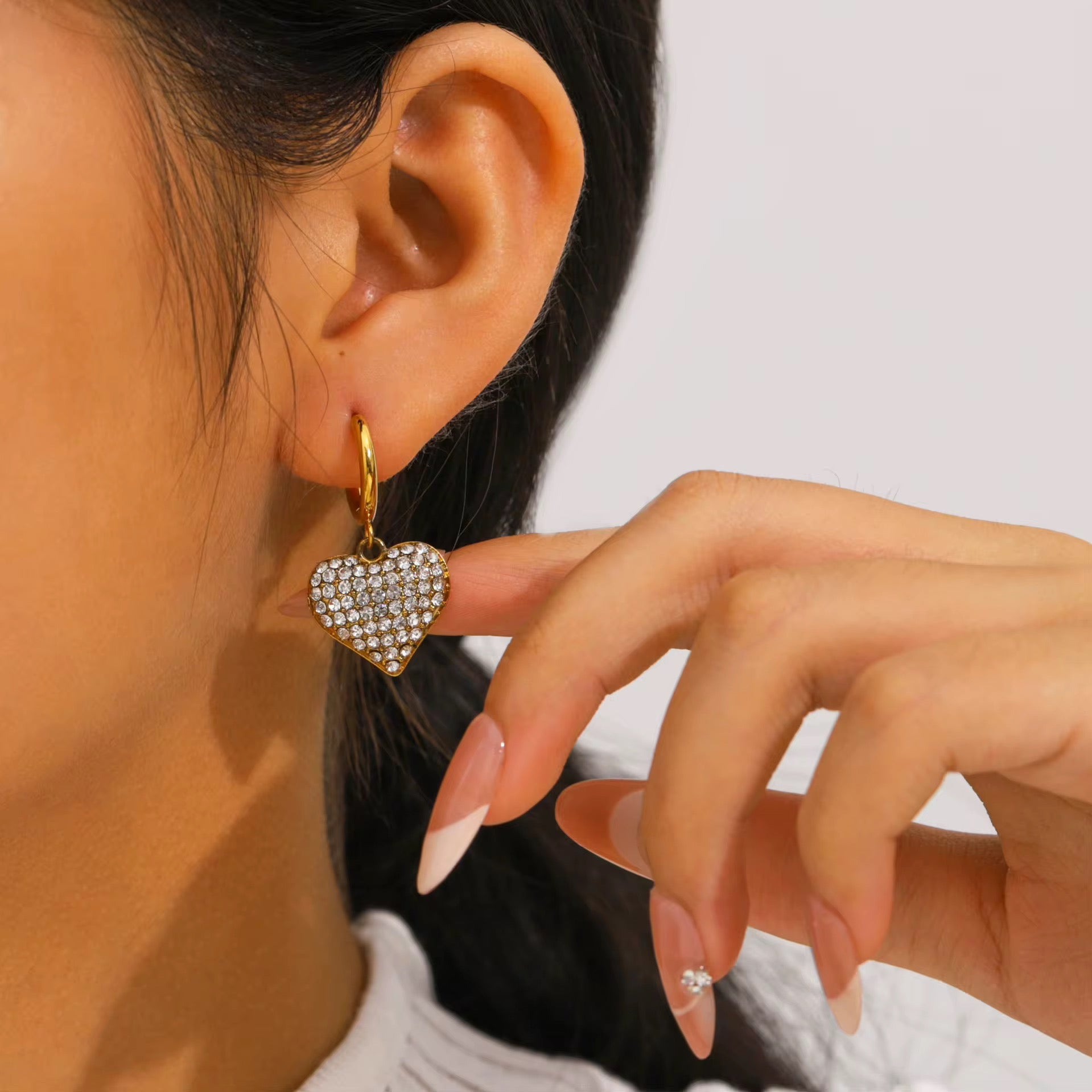 Luxe Heart Earrings