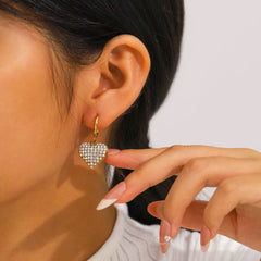 Luxe Heart Earrings