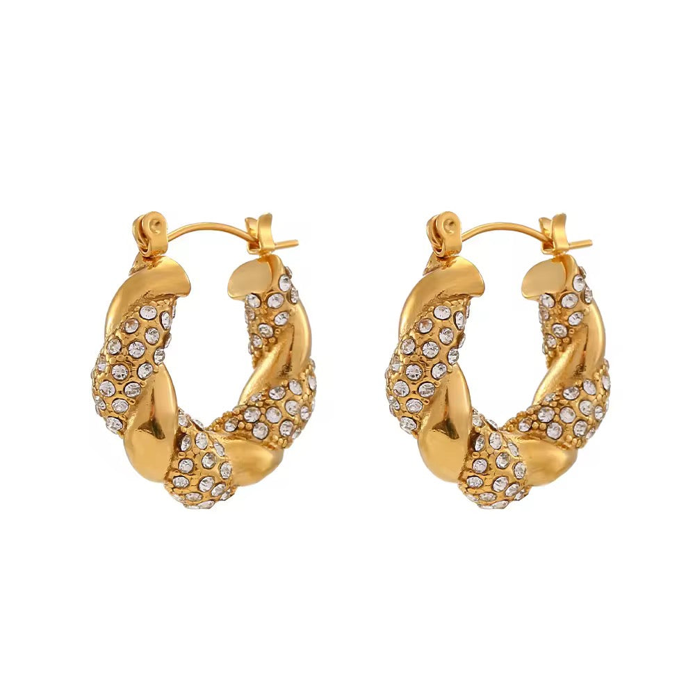 Twisted Crystal Hoops