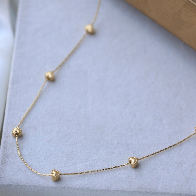 Blush Heart Necklace