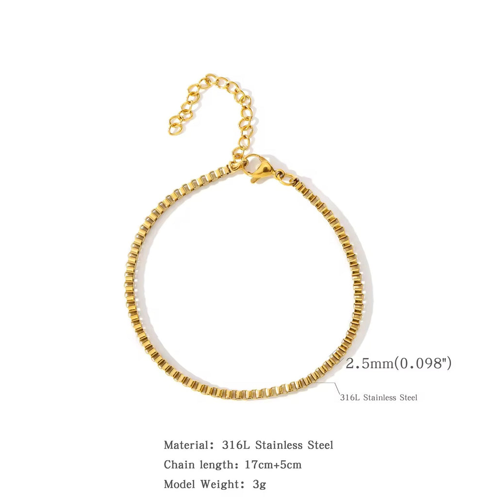 Boxy Chain Bracelet