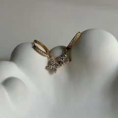 Dainty Floral Earrings