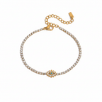 Evil-eye Tennis Bracelet