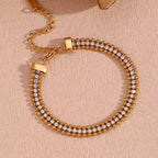Icy Tennis Bracelet