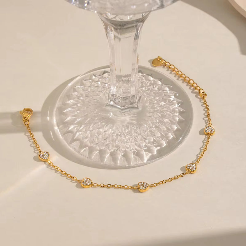 Colette Heart Bracelet