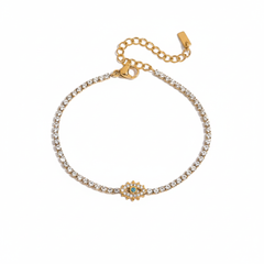 Evil eye Tennis Bracelet