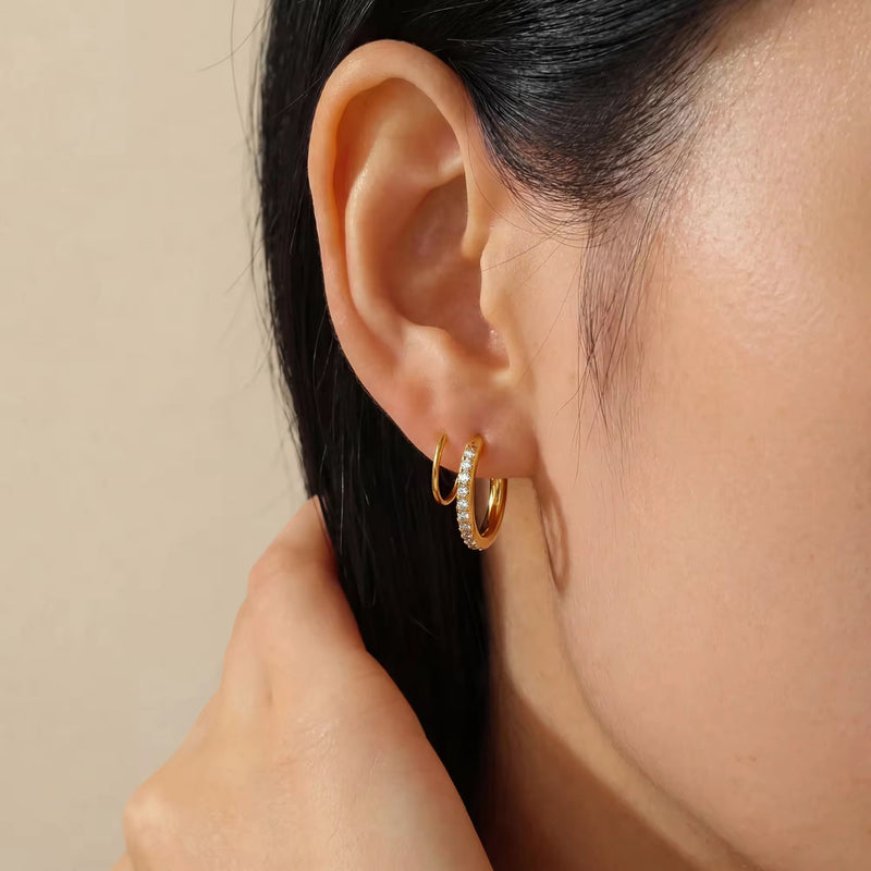 Twilight Twist Hoops