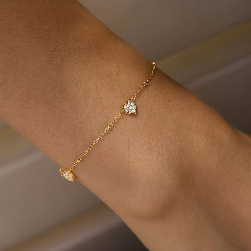 Colette Heart Bracelet