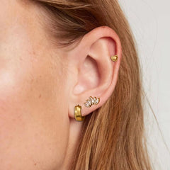 Heart Crush Stack Earrings(SET OF 3)