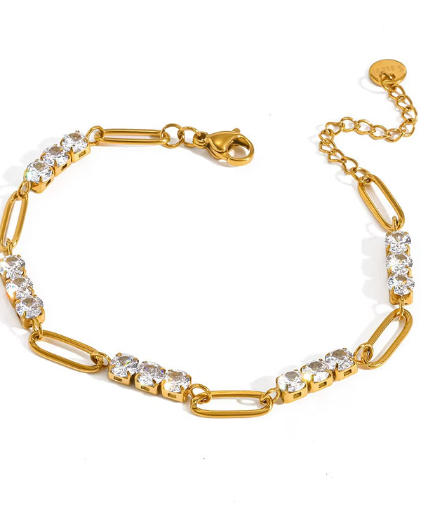 Link Stone Bracelet