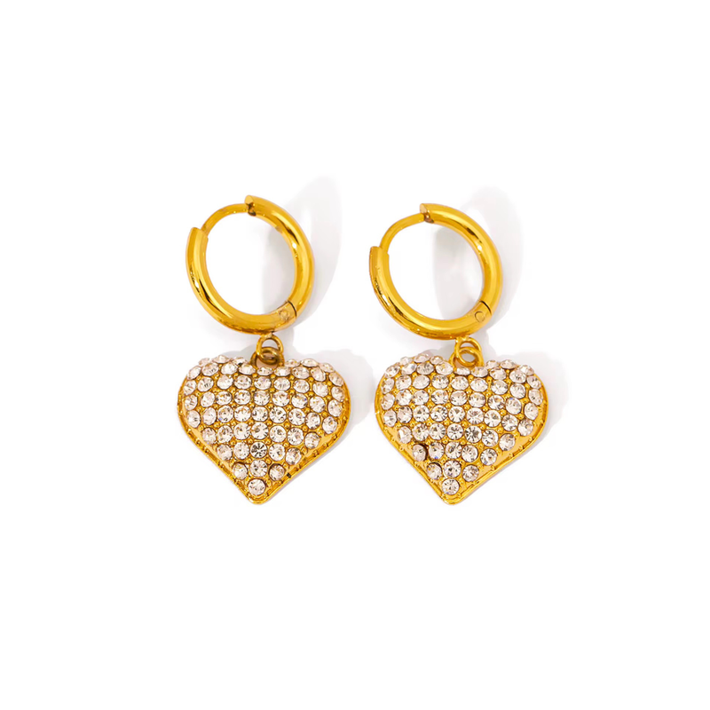 Luxe Heart Earrings