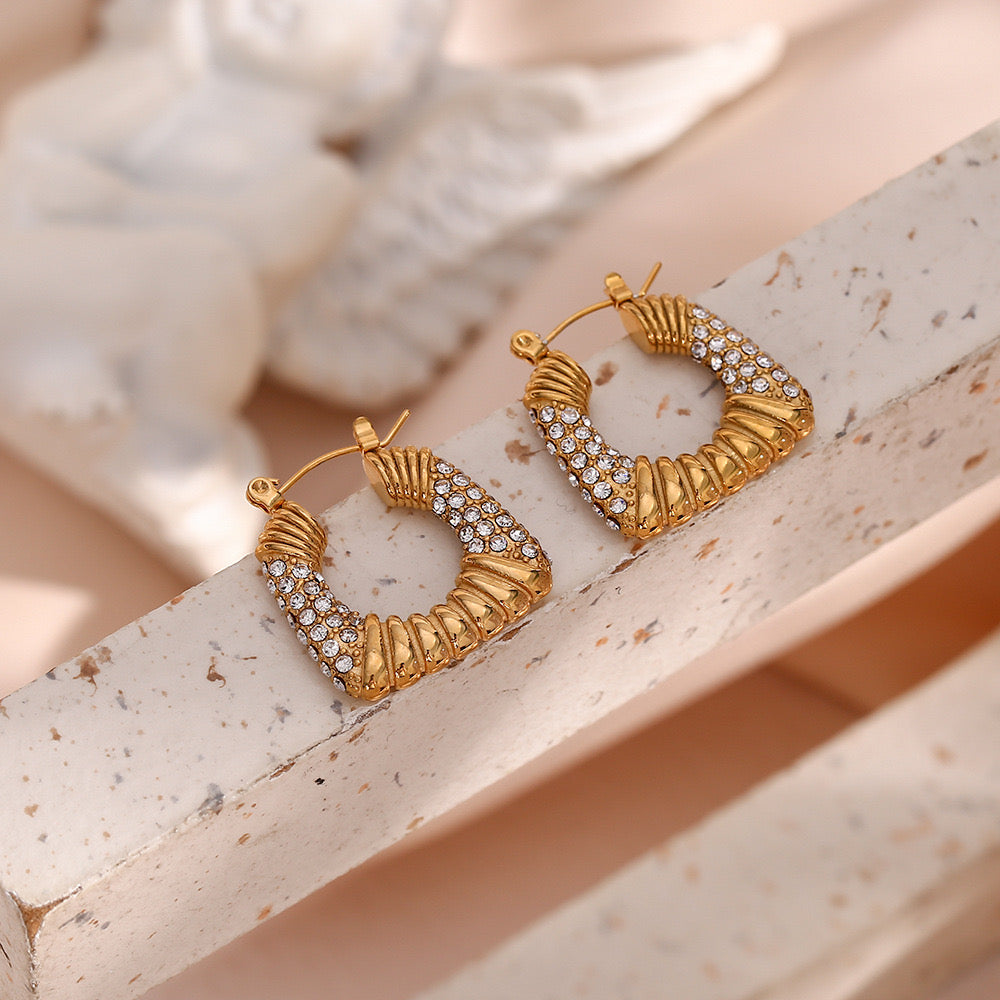 Golden Grace Hoops
