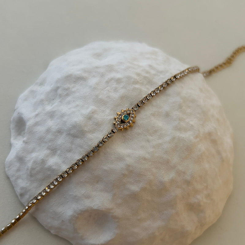 Evil eye Tennis Bracelet