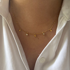 Star Drop Necklace