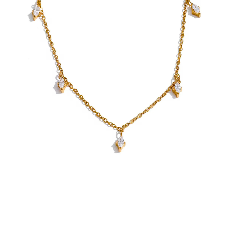 Marquise Diamond Necklace