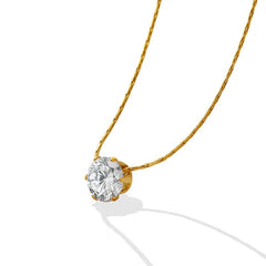 Jade Solitaire Necklace