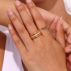 Alessia Ring (set of 3)