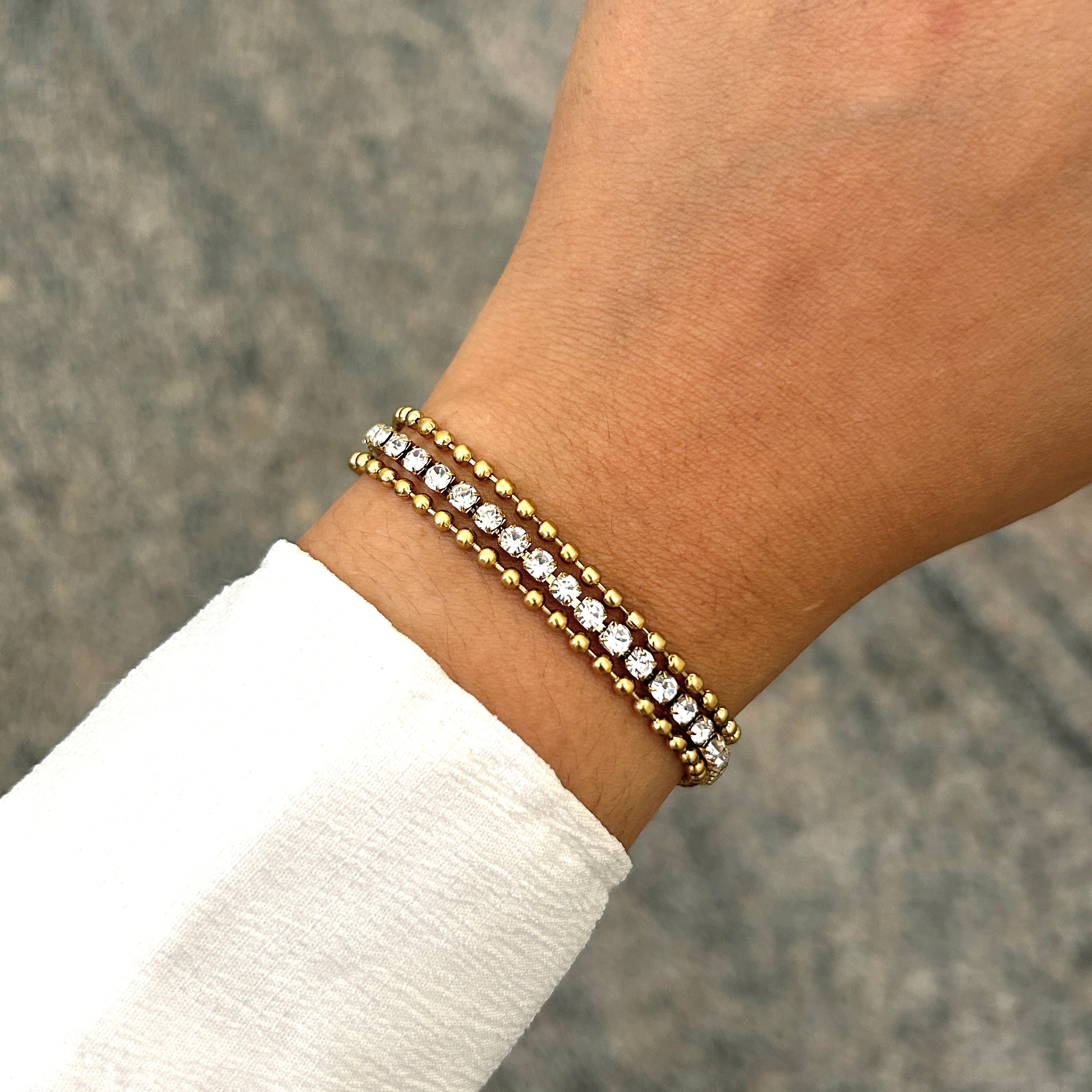 Icy Tennis Bracelet