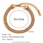 Icy Tennis Bracelet