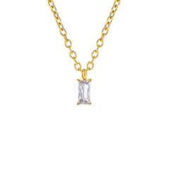 Ray Solitaire Necklace