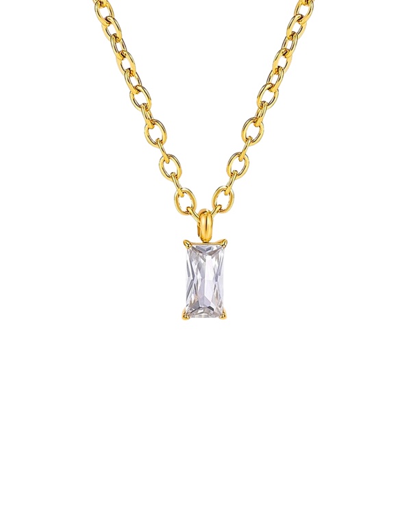 Ray Solitaire Necklace