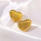 Heart-shell Earrings