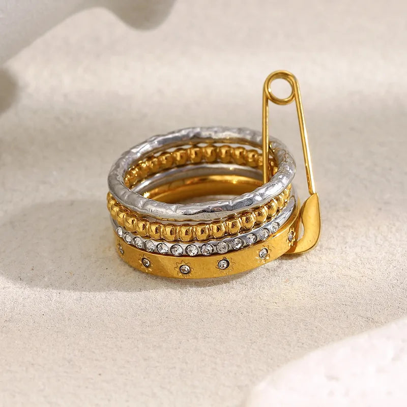Luna Stack Ring