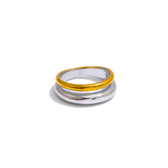 Ribbed Mix Ring