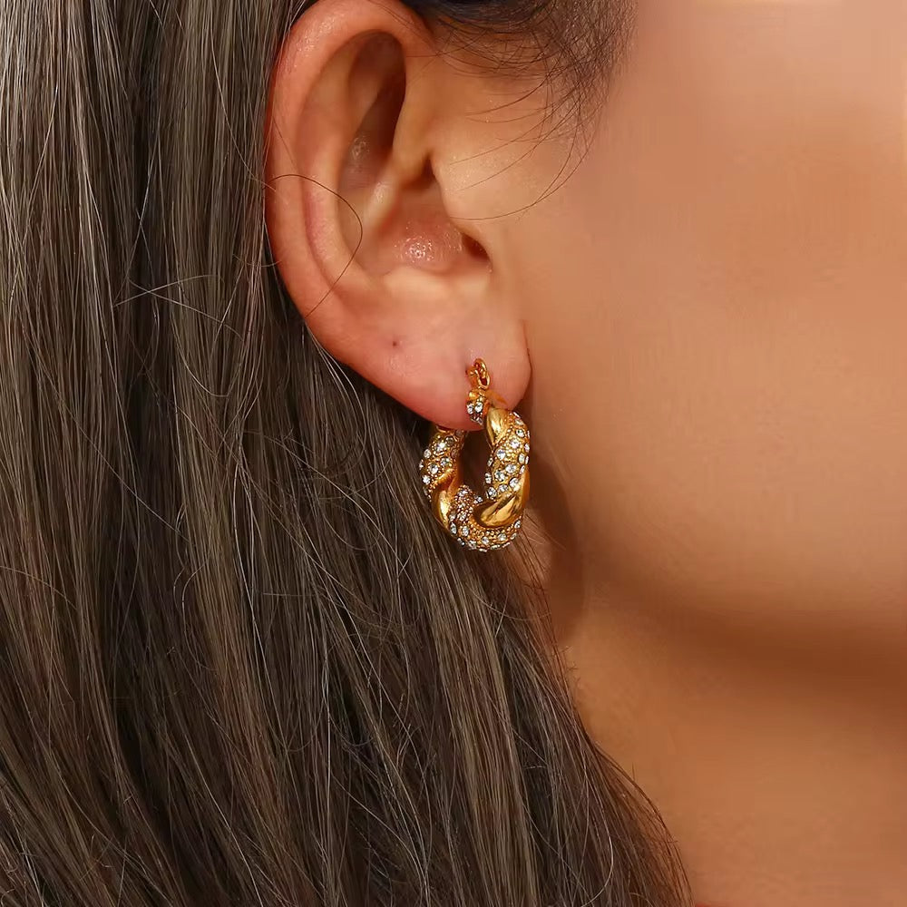 Twisted Crystal Hoops