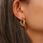 Twisted Crystal Hoops