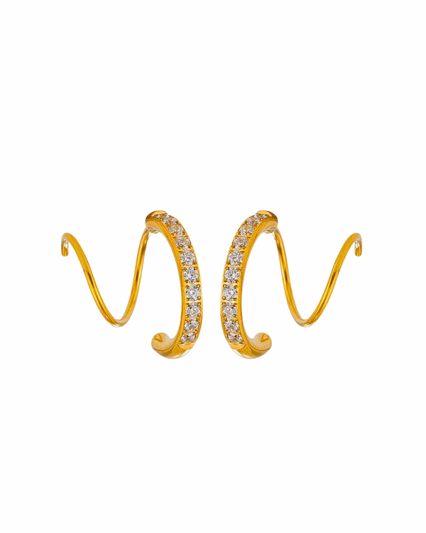 Twilight Twist Hoops