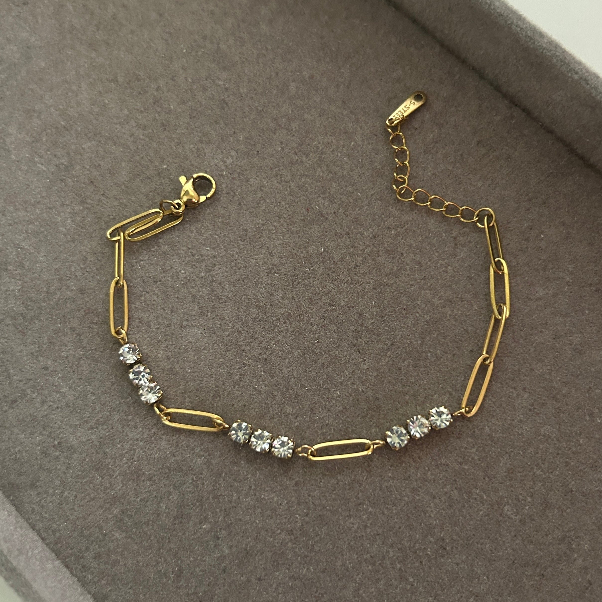 Link Stone Bracelet