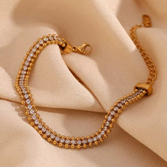 Icy Tennis Bracelet