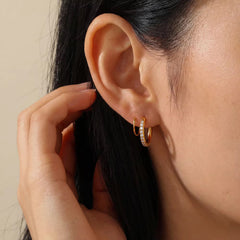 Twilight Twist Hoops