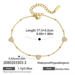 Colette Heart Bracelet