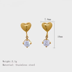 Heartlet Studs