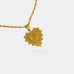 Vintage Heart Necklace