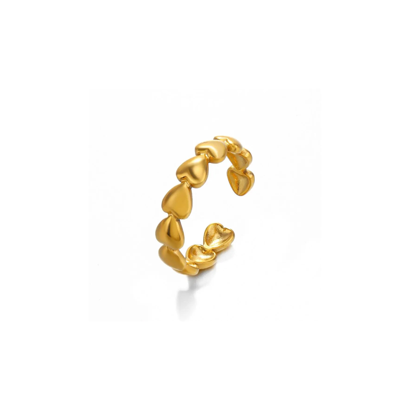 Hearts Halo Ring