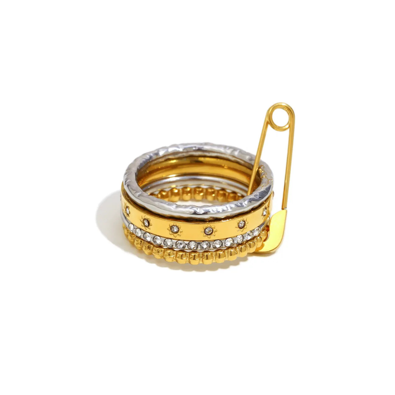 Luna Stack Ring