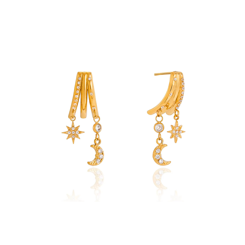 Stellar Drop Earrings